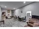 Spacious living area with hardwood floors at 117 N Sheffield Ave, Indianapolis, IN 46222