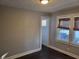 Simple bedroom with hardwood floors and neutral walls at 431 N 18Th Ave, Beech Grove, IN 46107