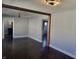 Spacious living room with hardwood floors and high ceilings at 431 N 18Th Ave, Beech Grove, IN 46107