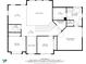 Second floor plan includes primary bedroom suite and additional bedrooms at 4348 Princeton Park Dr, Columbus, IN 47201