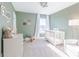 Peaceful Bedroom with a crib, dresser, and calming decor at 4751 E Shadowbrook Dr, Camby, IN 46113