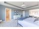 Main bedroom with a dresser and access to a walk-in closet at 4751 E Shadowbrook Dr, Camby, IN 46113