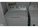 Laundry room with Whirlpool washer and dryer at 5914 Mornay Dr, Indianapolis, IN 46254