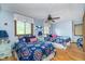 Spacious bedroom features two twin beds, natural light creating a bright and airy space for restful nights at 6234 Bobwhite Dr, Nineveh, IN 46164