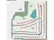 Community map highlighting the location of homes, streets, and common areas at 1020 Stonehaven Dr, Indianapolis, IN 46239
