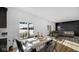 Bright dining area with table and chairs, opens to living room at 17935 Paula, Westfield, IN 46074
