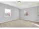 Bedroom featuring carpeted floor, two windows providing plenty of natural light at 3522 Janet Dr, Indianapolis, IN 46218