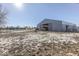 Gray barn with horses visible inside at 4462 S Morgantown Rd, Greenwood, IN 46143