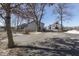 Long private driveway leading to multiple barns at 4462 S Morgantown Rd, Greenwood, IN 46143