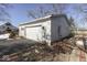 Detached garage with extra storage space at 4462 S Morgantown Rd, Greenwood, IN 46143