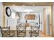 Cozy kitchen with wood cabinets and a breakfast bar with seating at 459 W Lakeview Dr, Nineveh, IN 46164