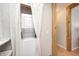 Compact laundry closet with stacked washer and dryer at 459 W Lakeview Dr, Nineveh, IN 46164