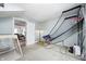 Playroom with basketball arcade, a hanging chair, and a climbing frame at 459 W Lakeview Dr, Nineveh, IN 46164