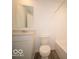 Clean bathroom featuring modern fixtures, a vanity, and a shower/tub combo at 7541 Big Bend Blvd, Camby, IN 46113