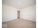 A bedroom features carpet floors and a closet at 7541 Big Bend Blvd, Camby, IN 46113