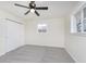 Spacious bedroom featuring a ceiling fan and ample closet space at 1238 Orchard N Park, Carmel, IN 46280
