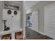 Bright entryway with built-in bench and storage at 196 Brunson St, Westfield, IN 46074