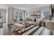 Spacious living room with comfortable seating and stylish decor at 196 Brunson St, Westfield, IN 46074