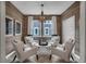 Cozy sitting area with wood-paneled walls and comfortable seating at 196 Brunson St, Westfield, IN 46074