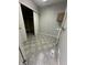 Laundry room with tile flooring and shelving at 2533 Aurie Dr, Indianapolis, IN 46219