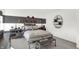 Stylish bedroom with a gray and white theme and sports decor at 3608 Planck Cir, Danville, IN 46122
