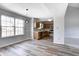 An open dining space into a kitchen with ample natural light, stainless steel appliances at 368 Seabreeze Cir, Avon, IN 46123