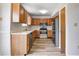 Functional kitchen with ample counter space, stainless steel appliances, and wood cabinets at 368 Seabreeze Cir, Avon, IN 46123