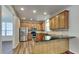 Kitchen with granite countertop and stainless steel appliances at 5131 Nicodemus Dr, Plainfield, IN 46168