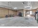 Large garage with ample storage and workshop area at 5750 W 300 N Rd, Bargersville, IN 46106