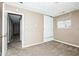 Bedroom with neutral walls and carpet flooring at 6847 W 15Th St, Indianapolis, IN 46214