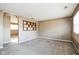 Living room with built-in shelving at 6847 W 15Th St, Indianapolis, IN 46214