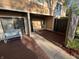 Townhouse entrance with small deck and walkway at 741 Ironwood Dr, Avon, IN 46123