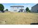 Spacious backyard with patio and fire pit at 833 Palisades Ct, Greenwood, IN 46143
