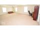 Spacious bonus room with ample natural light, perfect for recreation or home office at 833 Palisades Ct, Greenwood, IN 46143