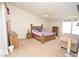 Cozy bedroom featuring a wooden bed frame and matching dressers at 833 Palisades Ct, Greenwood, IN 46143