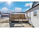 Modern deck with wood privacy screen and concrete patio at 923 E Pleasant Run Pkwy S Dr, Indianapolis, IN 46203