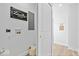Convenient laundry room with washer, dryer hookups, and ample storage at 923 E Pleasant Run Pkwy S Dr, Indianapolis, IN 46203