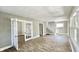 Spacious living room featuring hardwood floors and an open floor plan at 929 N Bancroft St, Indianapolis, IN 46201