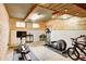 Basement gym with cardio and weight training equipment at 9600 N 500 E, Pendleton, IN 46064