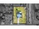 Overhead view of a house and its surrounding lot at 11726 E 75Th St, Indianapolis, IN 46236