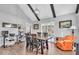 Bright dining area with table, chairs, and sliding glass doors to patio at 11726 E 75Th St, Indianapolis, IN 46236
