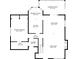 1st floor features primary bedroom, kitchen, and living room at 11726 E 75Th St, Indianapolis, IN 46236