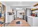Modern kitchen with stainless steel appliances and white cabinetry at 11726 E 75Th St, Indianapolis, IN 46236