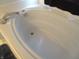 Large soaking tub perfect for relaxing at the end of the day at 1217 Legacy Ln, Indianapolis, IN 46234