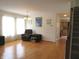 Inviting living area with hardwood floors, abundant natural light, and a cozy atmosphere for gatherings at 1217 Legacy Ln, Indianapolis, IN 46234