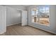 Bright bedroom with a large window offering a view of the community at 16964 Cattle Hollow Ln, Noblesville, IN 46060