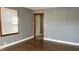 View into hallway from the living room at 302 E Cowing Dr, Muncie, IN 47303