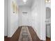 Bright entryway with hardwood floors and elegant mirrors at 4416 Voyageur Way, Carmel, IN 46074