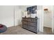 bedroom with dresser and walk-in closet at 5904 Sunstone Rd, Indianapolis, IN 46239