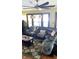 Spacious living room with sectional sofa and large windows at 917 E 34Th St, Indianapolis, IN 46205